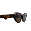 Alexander McQueen AM0442S Sunglasses 003 havana - product thumbnail 3/4