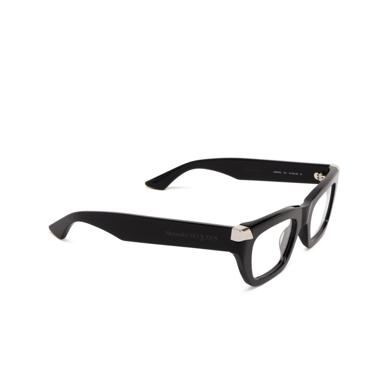 Alexander McQueen AM0444O Eyeglasses 001 black - 2/4