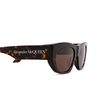 Alexander McQueen AM0450S Sunglasses 002 havana - product thumbnail 3/4
