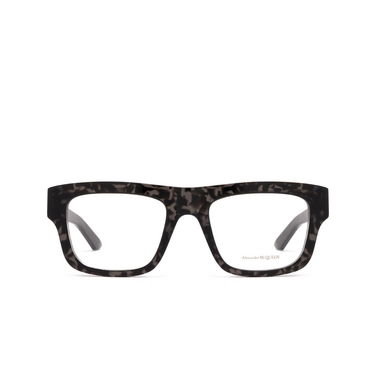 Alexander McQueen AM0452O Eyeglasses 002 havana - front view