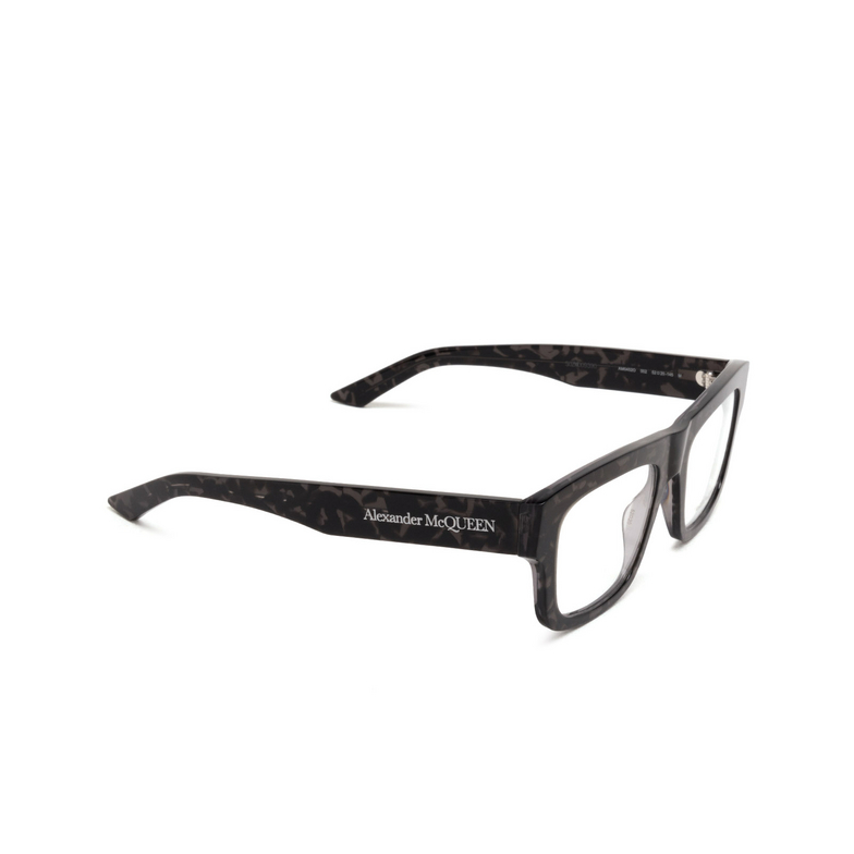 Alexander McQueen AM0452O Eyeglasses 002 havana - 2/5