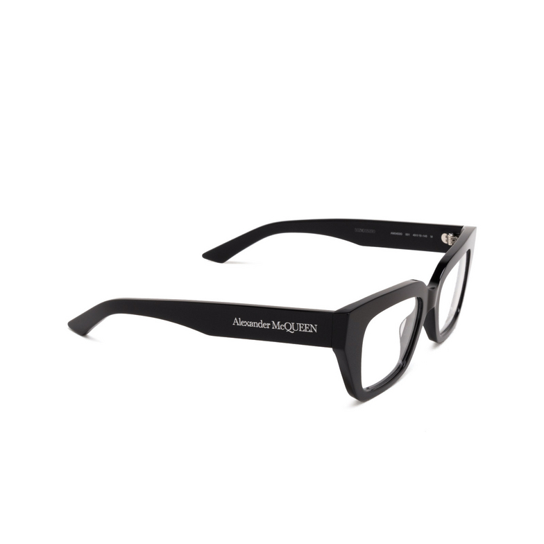 Alexander McQueen AM0453O Eyeglasses 001 black - 2/4