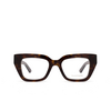 Alexander McQueen AM0453O Eyeglasses 002 havana - product thumbnail 1/4