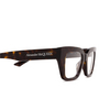 Alexander McQueen AM0453O Eyeglasses 002 havana - product thumbnail 3/4