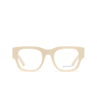 Alexander McQueen AM0455O Eyeglasses 004 ivory - front view