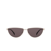 Alexander McQueen AM0456S Sunglasses 001 silver - product thumbnail 1/4