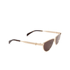 Alexander McQueen AM0456S Sunglasses 002 gold - product thumbnail 2/4