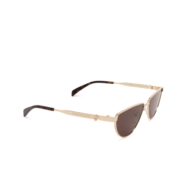 Alexander McQueen AM0456S Sunglasses 002 gold - 2/4