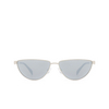 Occhiali da sole Alexander McQueen AM0456S 004 silver - anteprima prodotto 1/4