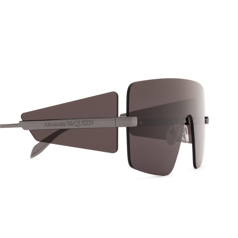 Alexander McQueen AM0460S Sunglasses 001 ruthenium - 3/4