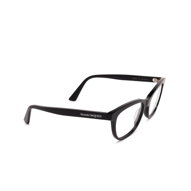 Alexander McQueen AM0461O Eyeglasses 001 black - 2/4