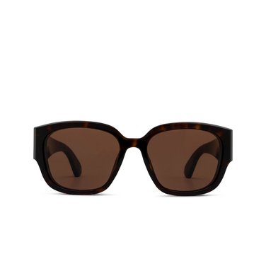 Alexander McQueen AM0468S Sunglasses 002 havana - front view