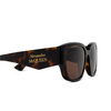 Alexander McQueen AM0468S Sonnenbrillen 002 havana - Produkt-Miniaturansicht 3/4