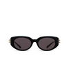 Alexander McQueen AM0469S Sunglasses 001 black - product thumbnail 1/4