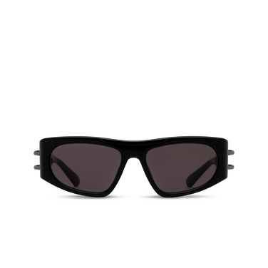 Alexander McQueen AM0471S Sunglasses 001 shiny solid black - front view