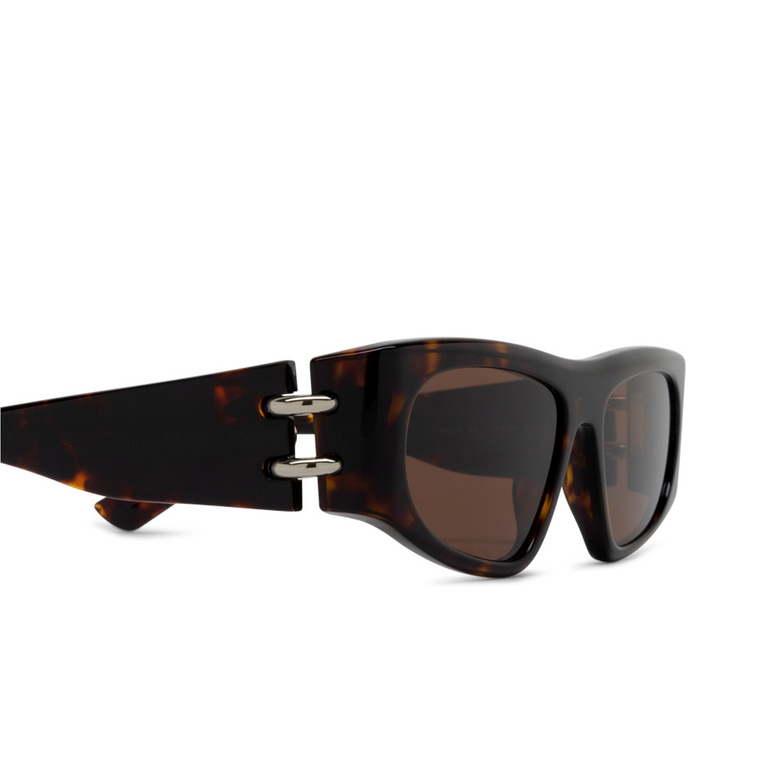 Alexander McQueen AM0471S Sonnenbrillen 002 havana - 3/4