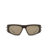 Lunettes de soleil Alexander McQueen AM0471S 004 shiny solid taupe - Vignette du produit 1/4