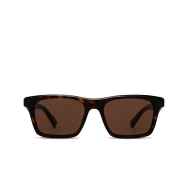 Alexander McQueen AM0472S Sunglasses 002 havana - front view