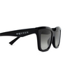 Lunettes de soleil Alexander McQueen AM0473S 001 black - Vignette du produit 3/4