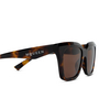 Alexander McQueen AM0473S Sunglasses 002 havana - product thumbnail 3/4