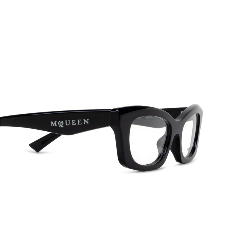 Occhiali da vista Alexander McQueen AM0474O 001 black - 3/4