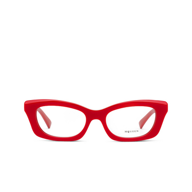 Lunettes de vue Alexander McQueen AM0474O 003 red - Vue de face