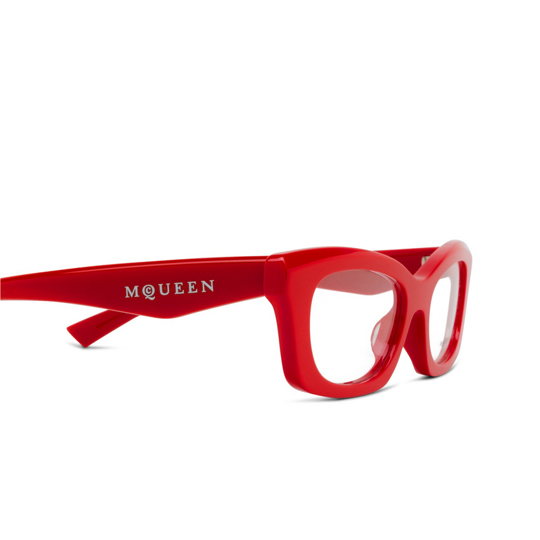 Occhiali da vista Alexander McQueen AM0474O 003 red - 3/4