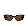 Lunettes de soleil Alexander McQueen AM0474S 002 havana - Vignette du produit 1/4