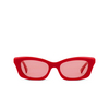 Alexander McQueen AM0474S Sunglasses 003 red - product thumbnail 1/4