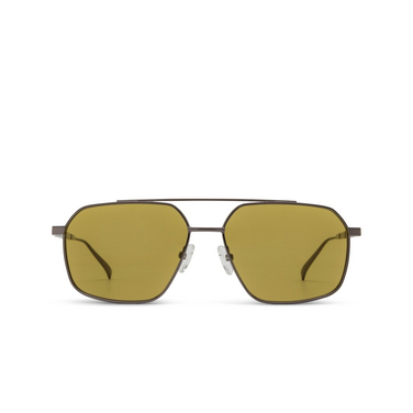 Alexander McQueen AM0477S Sunglasses 003 ruthenium - front view