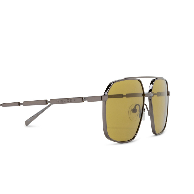 Gafas de sol Alexander McQueen AM0477S 003 ruthenium - 3/4