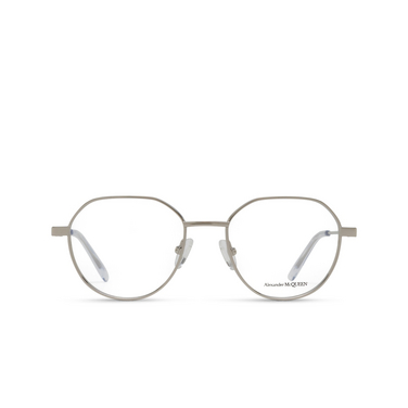 Lunettes de vue Alexander McQueen AM0479O 001 silver - Vue de face