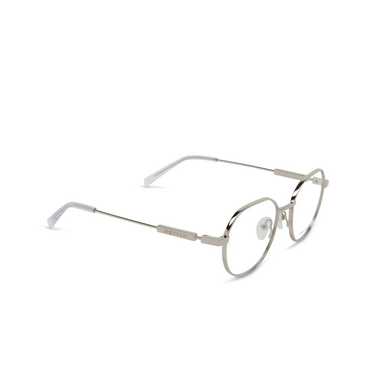 Alexander McQueen AM0479O Eyeglasses 001 silver - three-quarters view