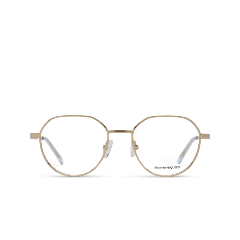 Lunettes de vue Alexander McQueen AM0479O 002 gold - 1/4