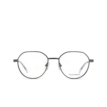 Gafas graduadas Alexander McQueen AM0479O 003 ruthenium - Vista delantera