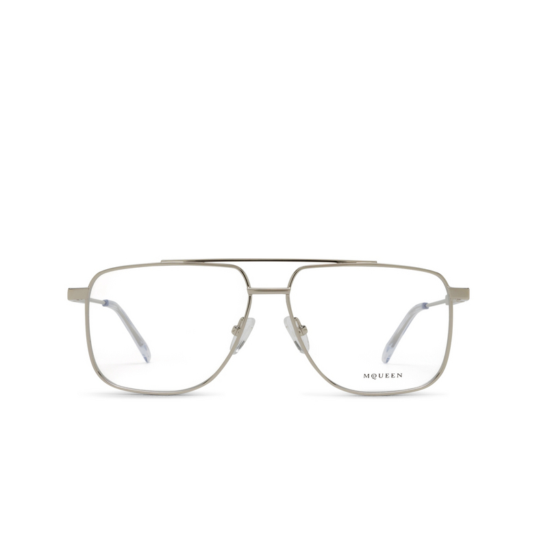 Occhiali da vista Alexander McQueen AM0480O 001 silver - 1/4