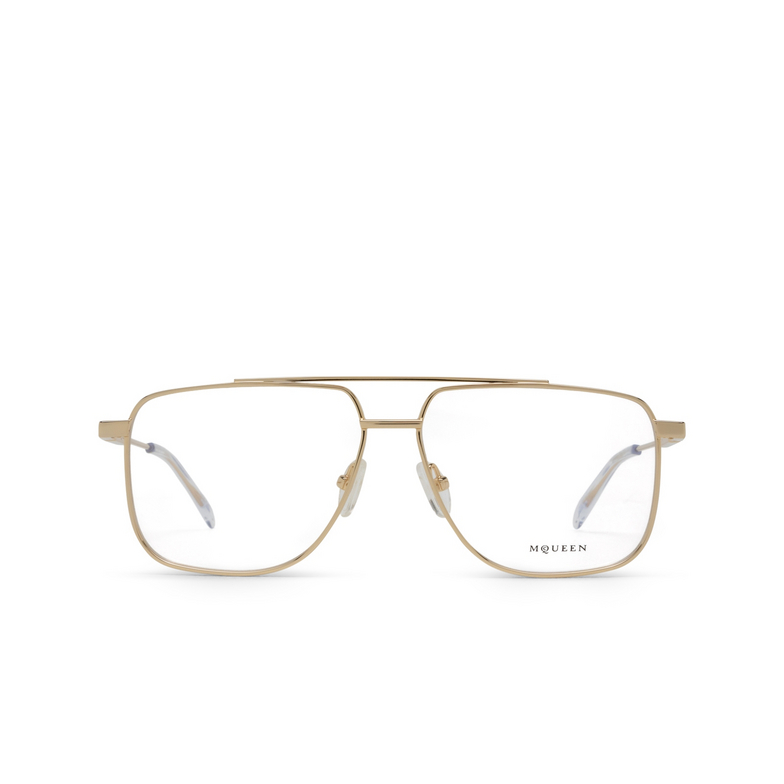 Gafas graduadas Alexander McQueen AM0480O 002 gold - 1/4