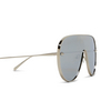 Lunettes de soleil Alexander McQueen AM0481S 004 silver - Vignette du produit 3/4