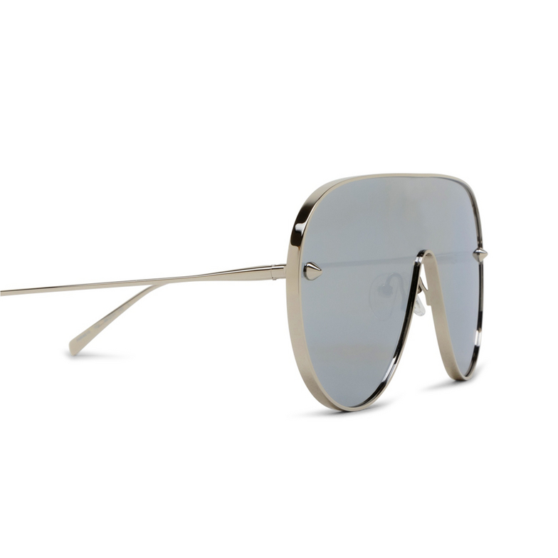 Alexander McQueen AM0481S Sunglasses 004 silver - 3/4