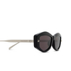 Lunettes de soleil Alexander McQueen AM0482S 001 black - Vignette du produit 3/4