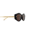 Alexander McQueen AM0482S Sunglasses 002 havana - product thumbnail 3/4