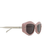 Occhiali da sole Alexander McQueen AM0482S 003 pink - anteprima prodotto 3/4