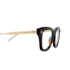 Gafas graduadas Alexander McQueen AM0484O 006 havana - Miniatura del producto 3/4