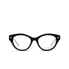 Alexander McQueen AM0485O Eyeglasses 002 havana - product thumbnail 1/4