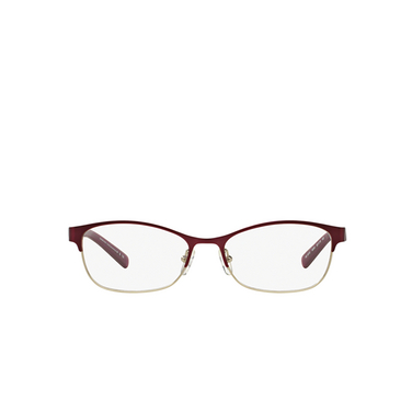 Armani Exchange AX1010 Eyeglasses 6050 red & shiny pale gold - front view