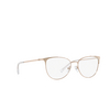 Lunettes de vue Armani Exchange AX1034 6103 rose gold - Vignette du produit 2/3