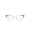 Gafas graduadas Armani Exchange AX1034 6106 matte rose gold and black - Miniatura del producto 1/3