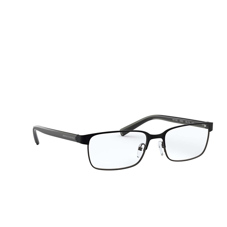 Armani Exchange AX1042 Eyeglasses 6063 matte black - 2/3