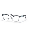 Armani Exchange AX1052 Korrektionsbrillen 6099 matte blue - Produkt-Miniaturansicht 2/3