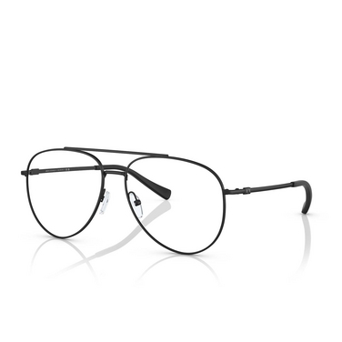 Armani Exchange AX1055 Eyeglasses 6000 matte black - three-quarters view